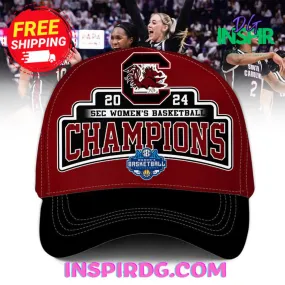 -2024 NCAA Women’s Basketball National Champions Fighting South Carolina Gamecocks Classic Cap