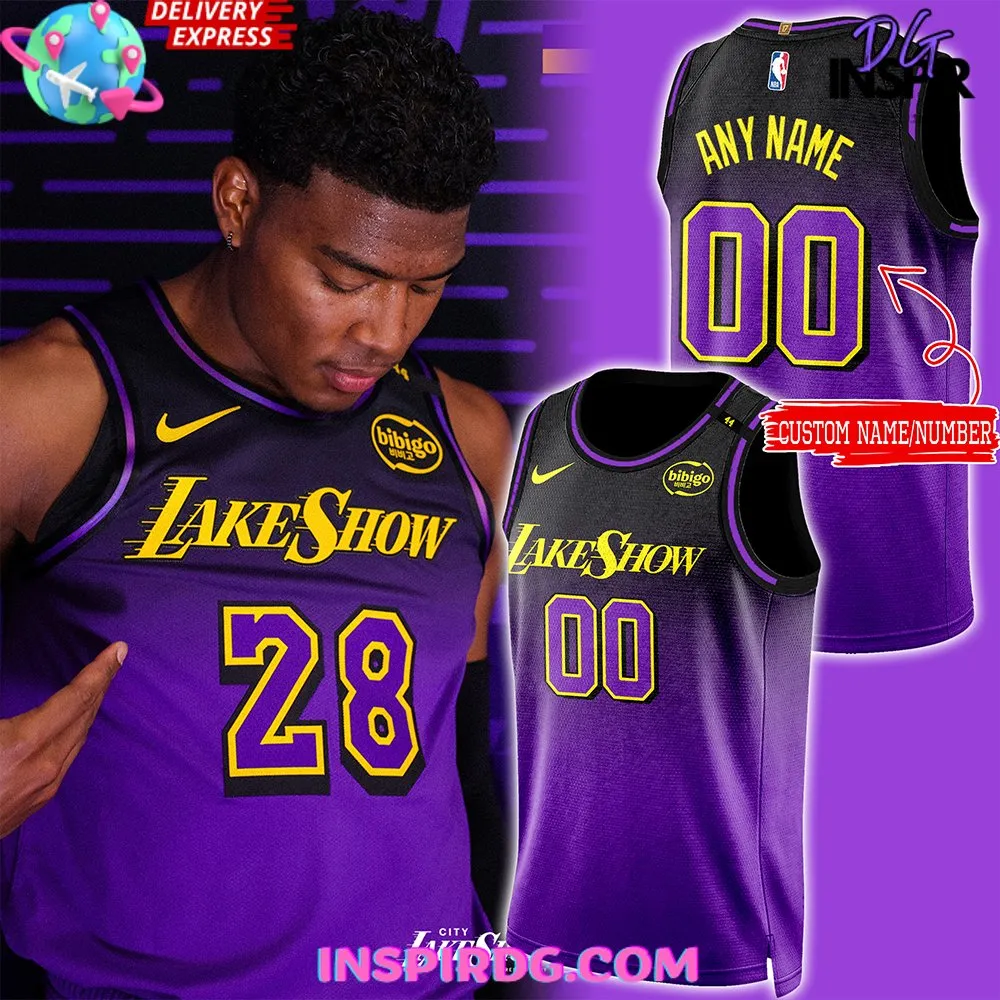 -Los Angeles Lakers California Destiny 2024 Basketball Jersey