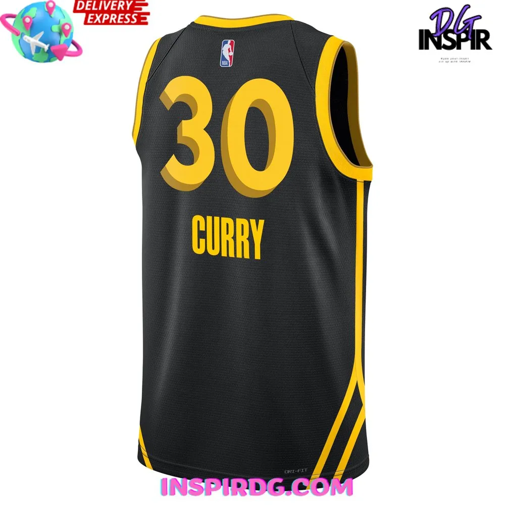 -Stephen Curry Golden State Warriors City Edition 2024 Basketball Jersey