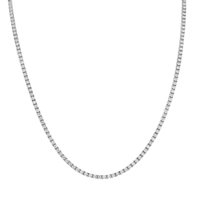 18 Classic Tennis Necklace