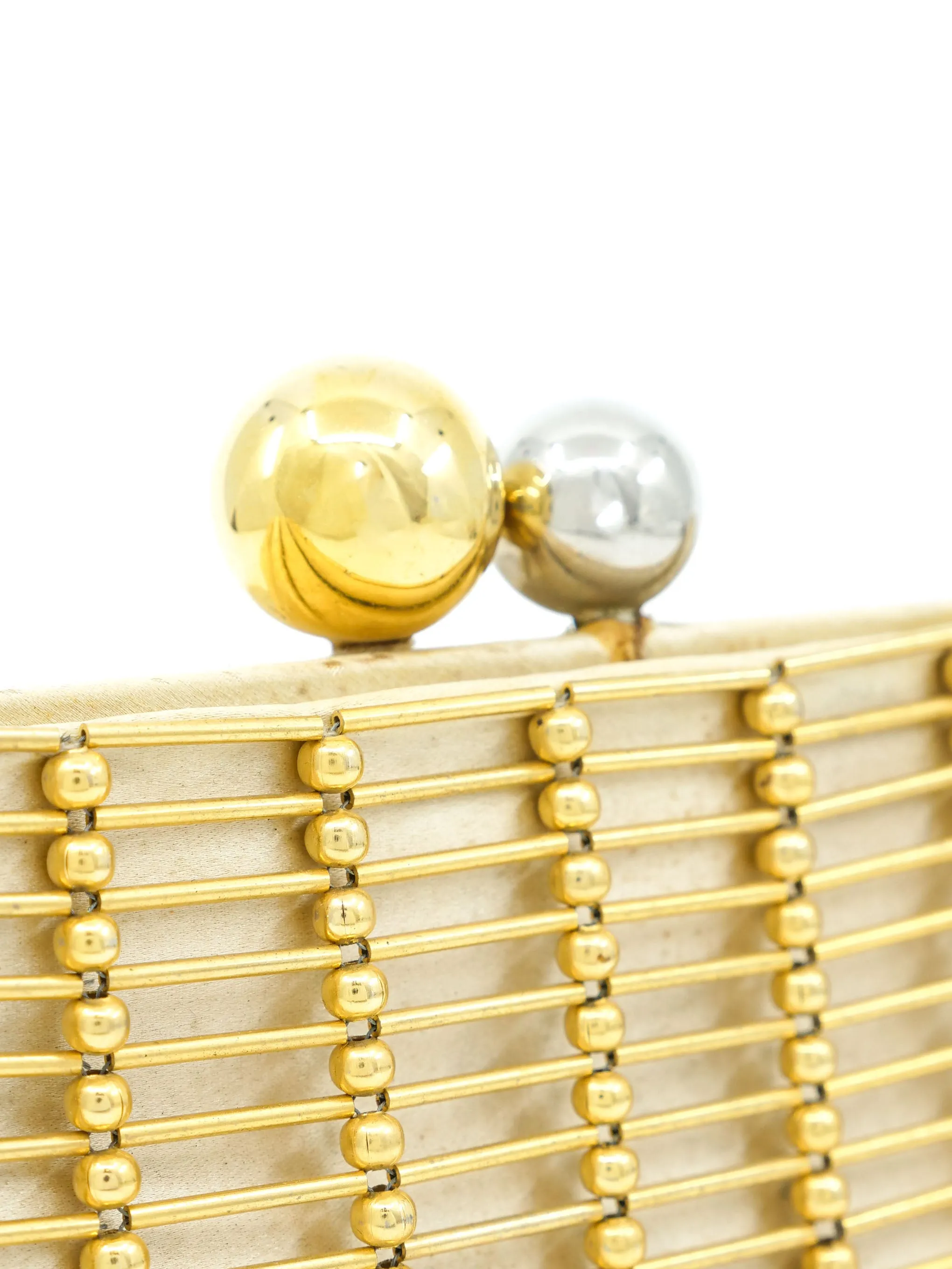 1970s Rodo Studded Cage Clutch