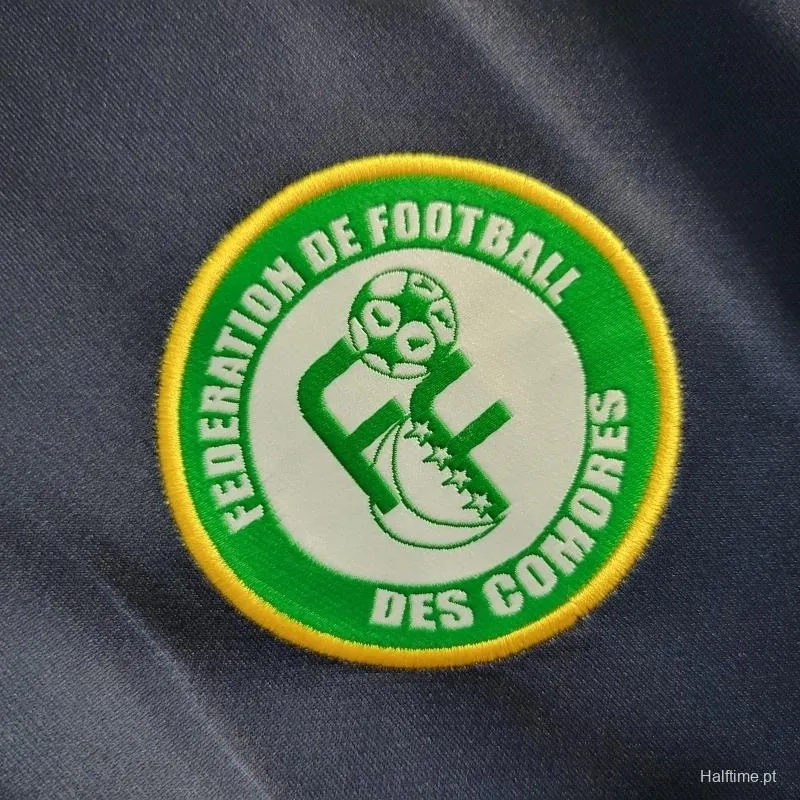 22/23 Comoros Third Sapphire Soccer Jersey