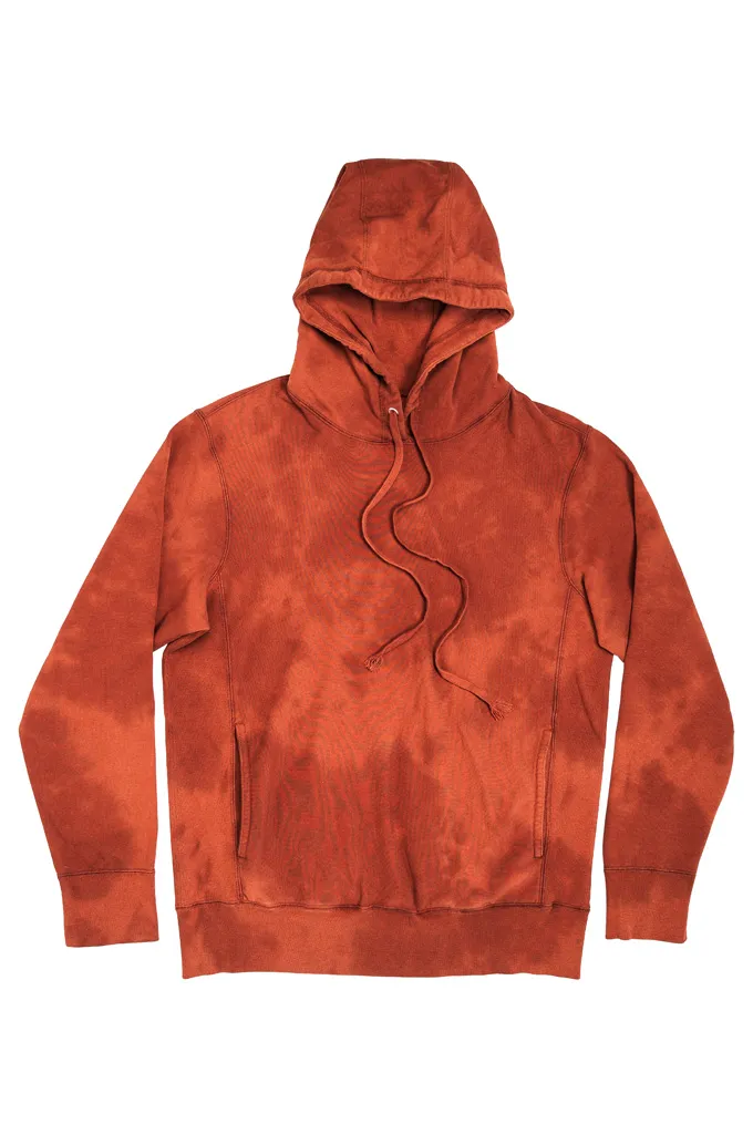 3sixteen x Self Edge Tonality Of Terrain Collection - Pull-Over Hoodie - Red Clay