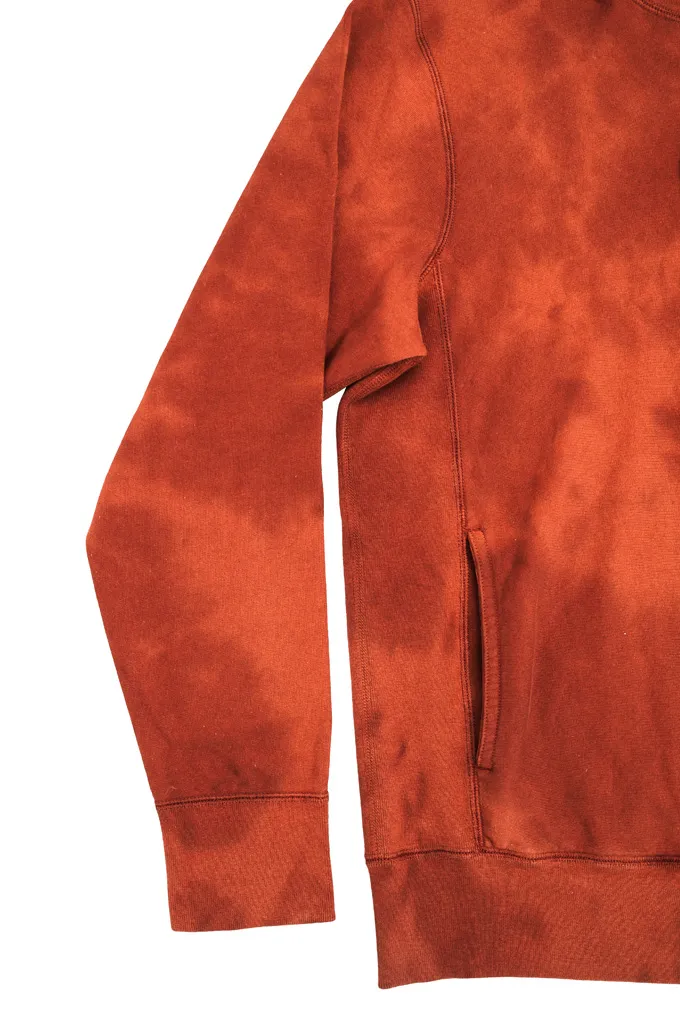 3sixteen x Self Edge Tonality Of Terrain Collection - Pull-Over Hoodie - Red Clay