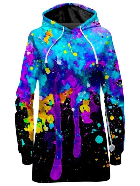 Abstract Hoodie Dress