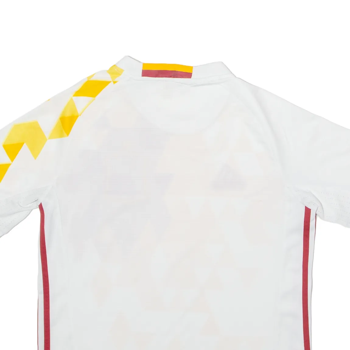 ADIDAS 2016 Spain Away Boys Football Shirt Jersey White Crew Neck 13-14Y