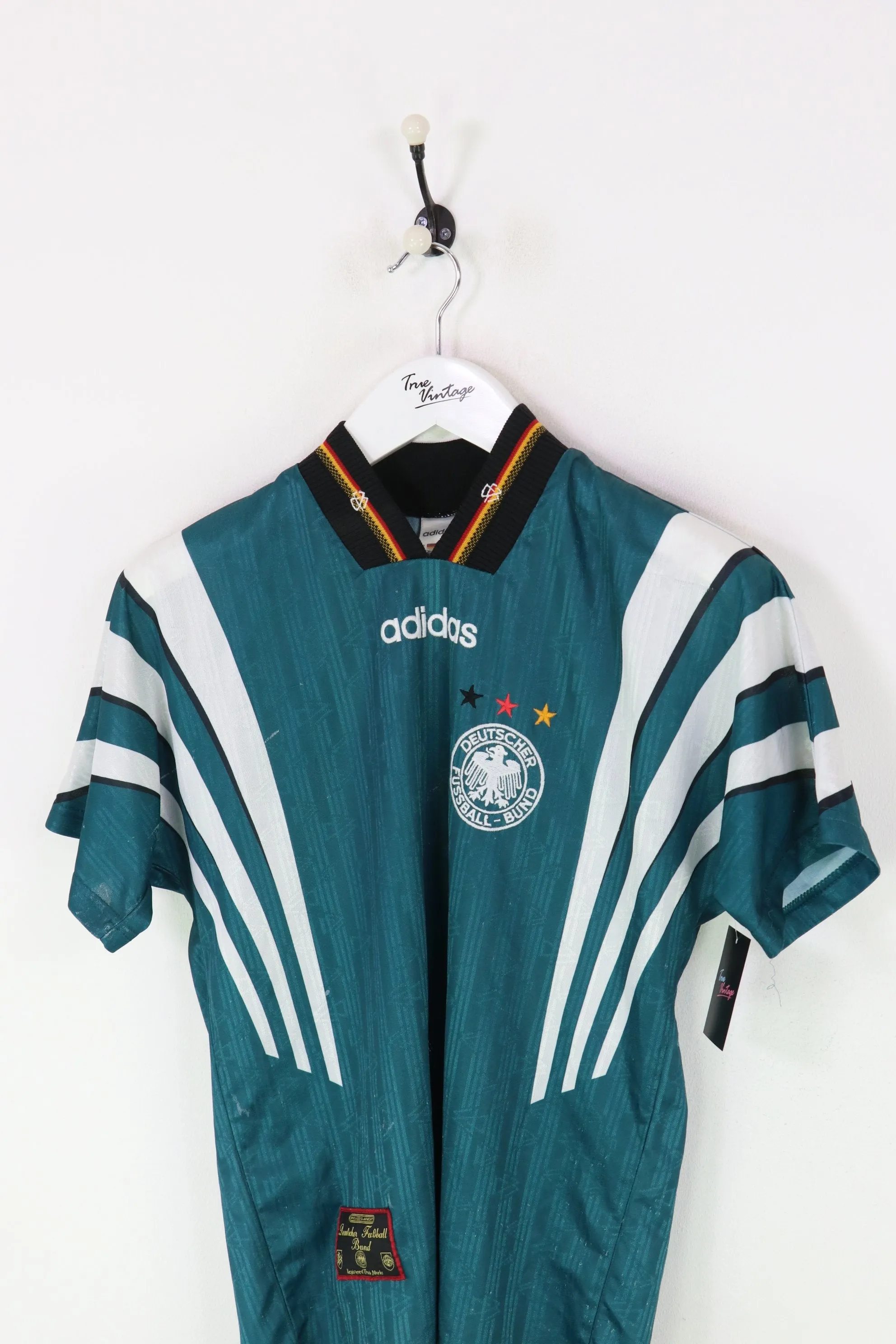 Adidas Germany Football Shirt Green Small