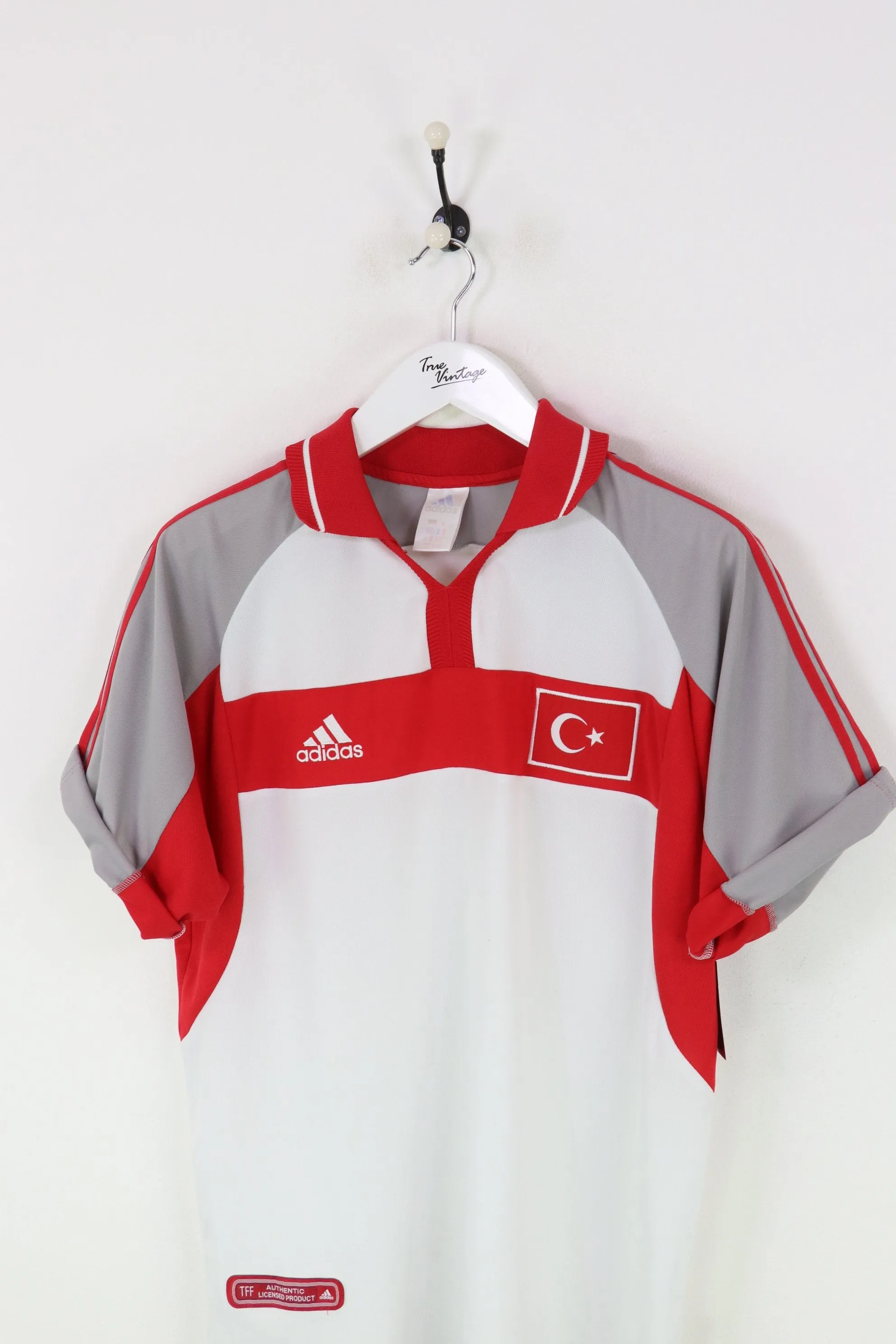 Adidas Turkey Football Shirt White/Red XL