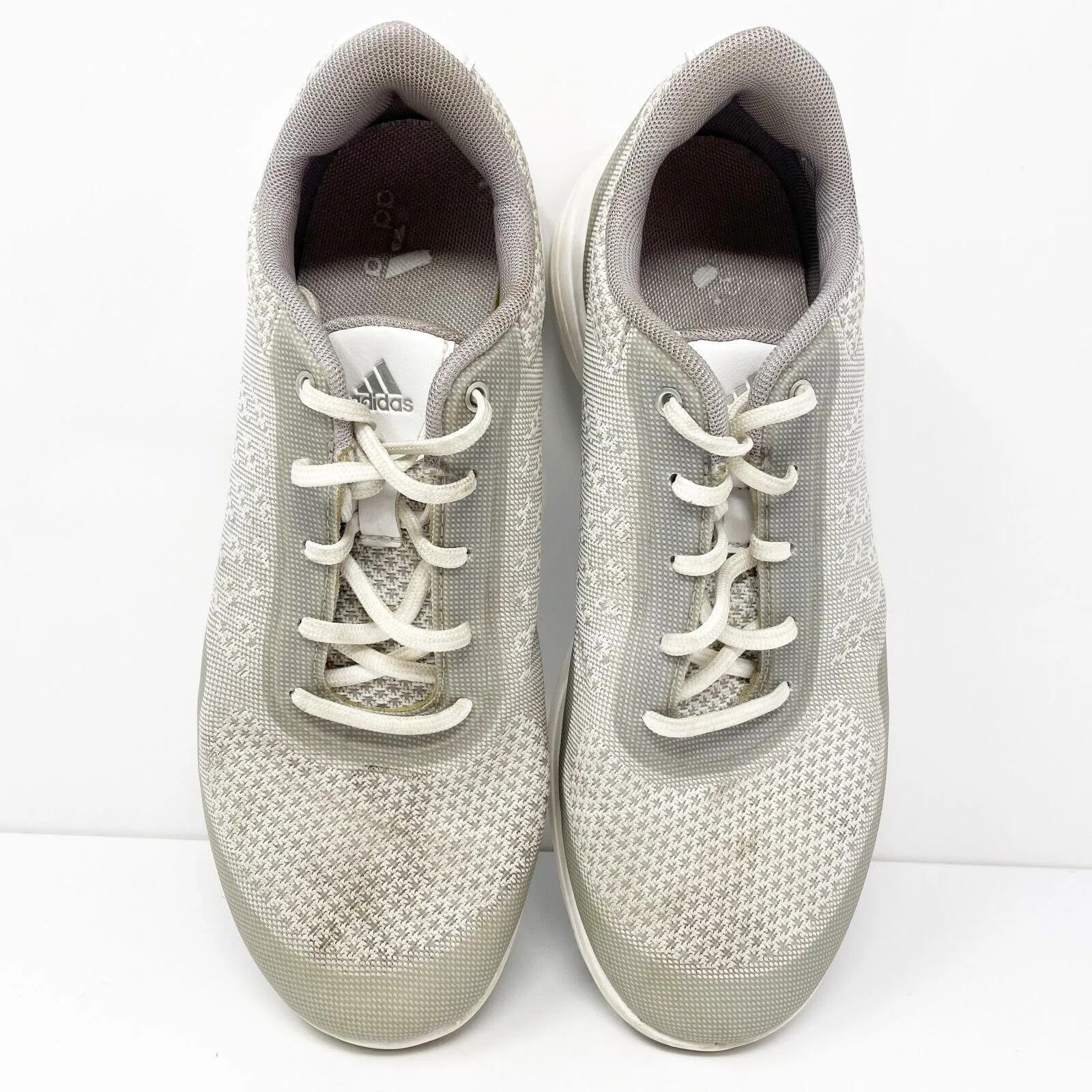 Adidas Womens Alphaflex Sport FX4063 White Golf Cleats Shoes Size 6