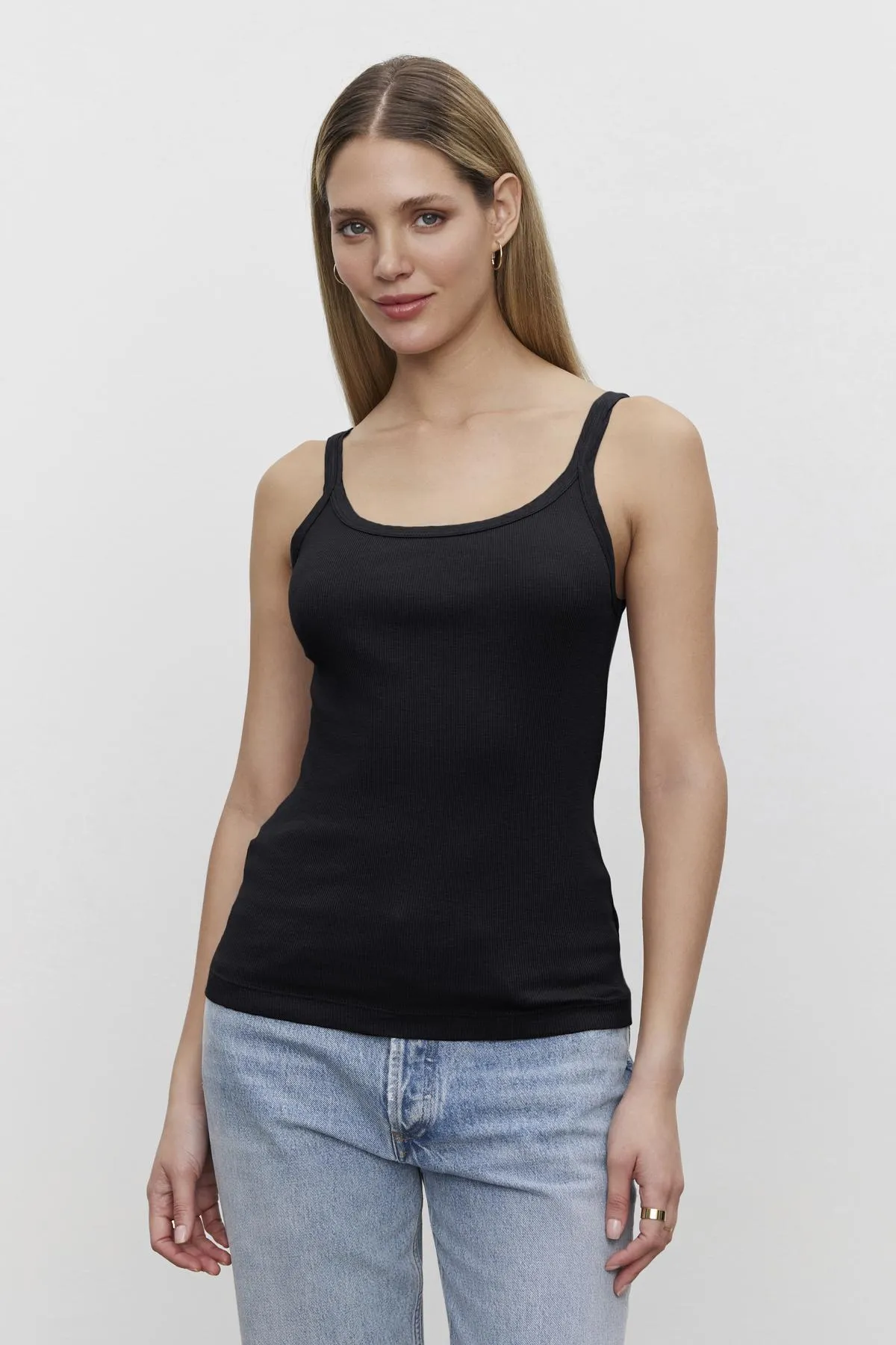 Aliza Rib Cotton Tank