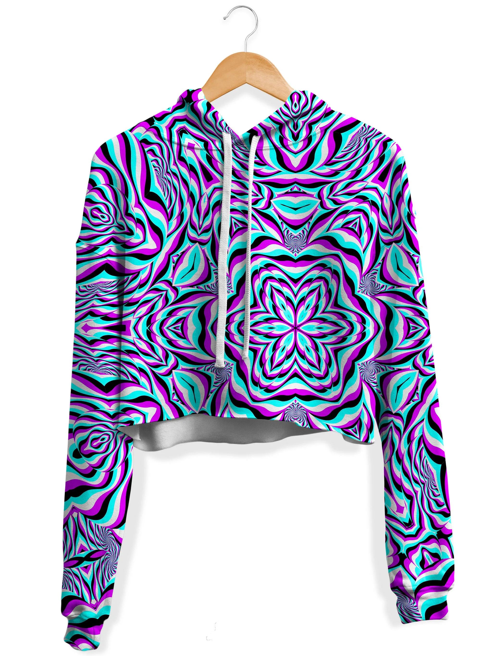 Aquarius Crop Hoodie and Leggings Combo