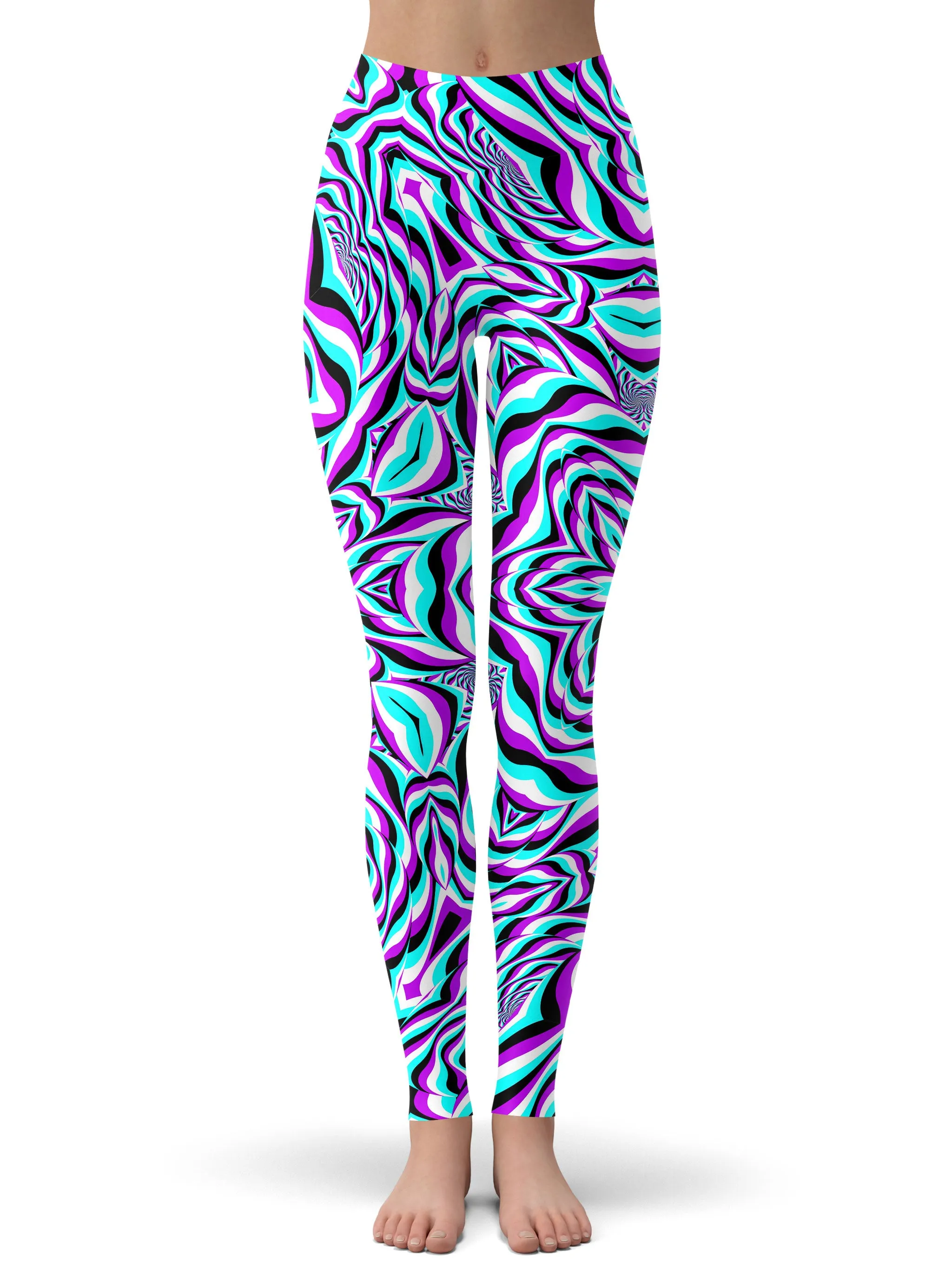 Aquarius Crop Hoodie and Leggings Combo