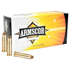 ARMSCOR USA Full Metal Jacket Range Pistol Ammunition - 50rd Box - .38 Special - 158GR