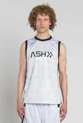 ASHLUXE Paradise Basketball White Jersey