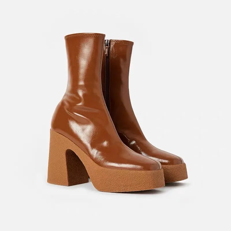 AUBREE LEATHER BOOTS