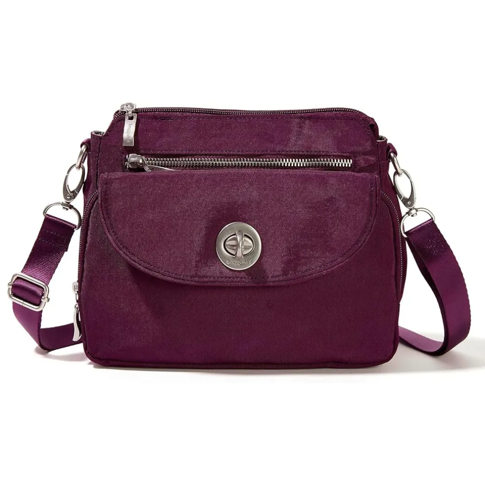 Baggallini Calais Mulberry Crossbody Bag (Women's)