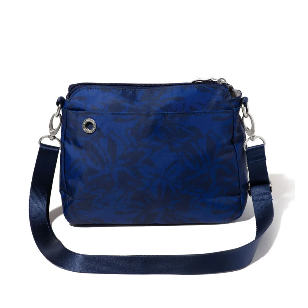 Baggallini Calais Nightfall Floral Crossbody Bag (Women's)