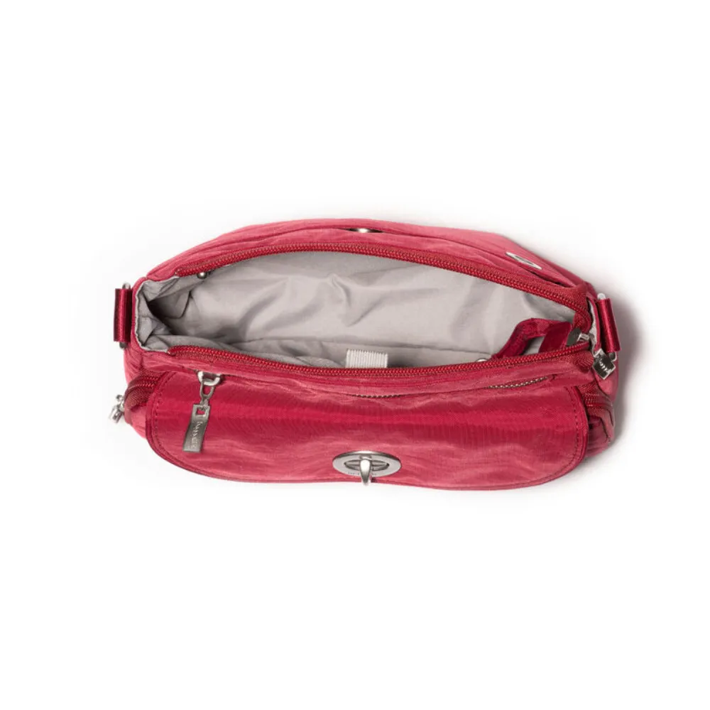 Baggallini Calais Ruby Red Crossbody Bag (Women's)