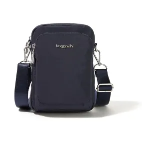 Baggallini Modern Everywhere Explorer French Navy Crossbody Bag (Women's)