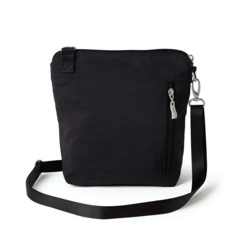 Baggallini Modern Pocket Black Crossbody Bag (Women's)