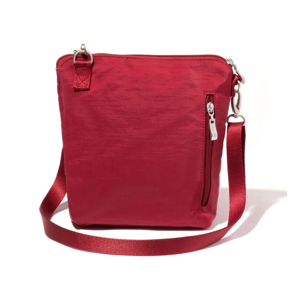 Baggallini Modern Pocket Ruby Red Crossbody Bag (Women's)