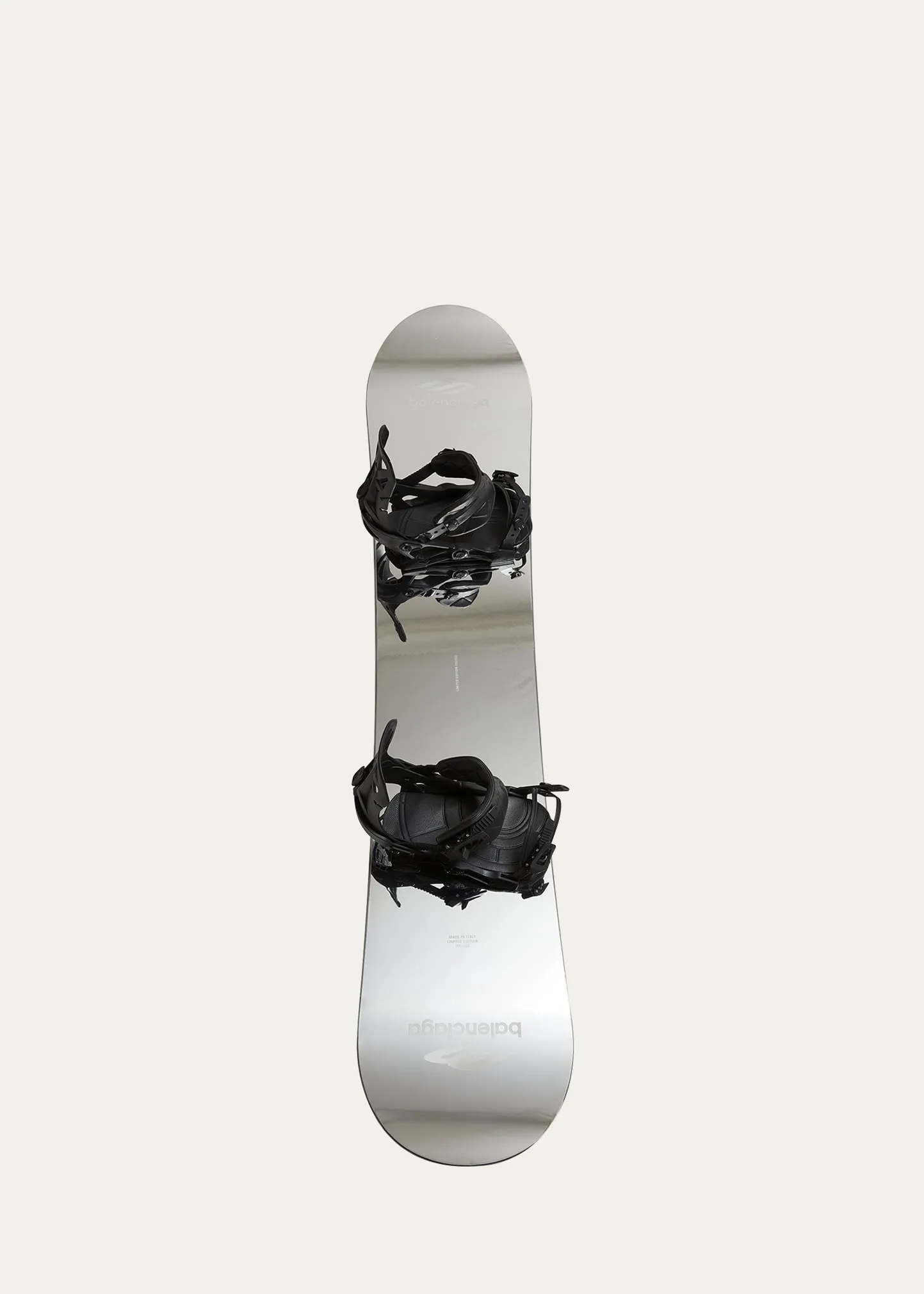 Balenciaga 3B Logo Mirrored Snowboard