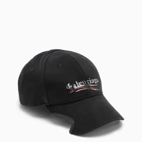 Balenciaga    Balenciaga Black Political Stencil Baseball Cap