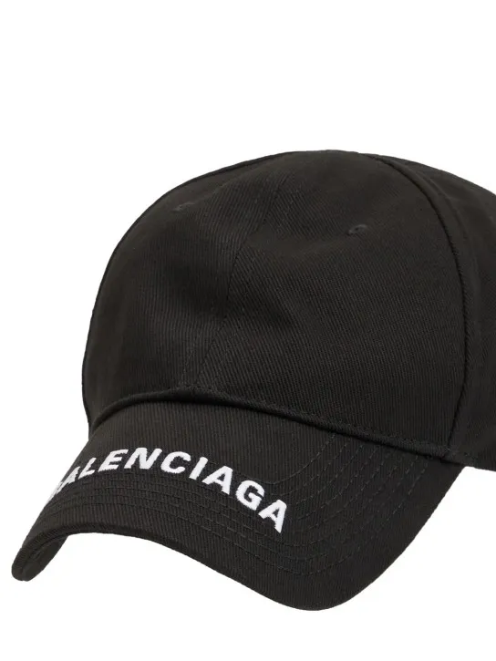 Balenciaga   logo embroidery baseball cap 