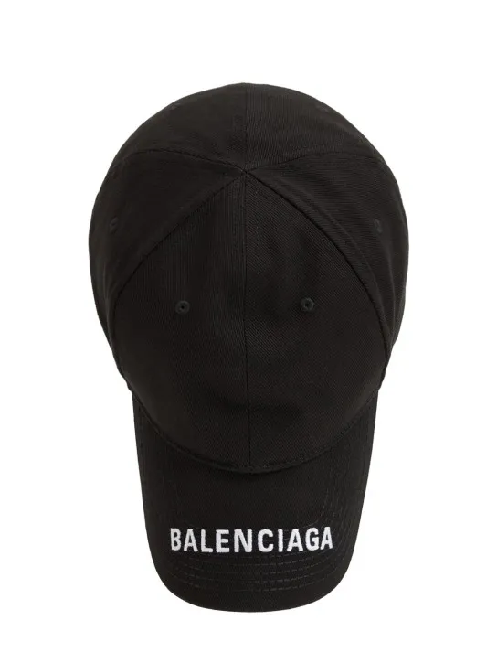 Balenciaga   logo embroidery baseball cap 