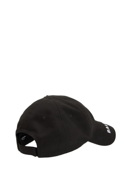 Balenciaga   logo embroidery baseball cap 