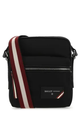 Bally Black Nylon Faara Shoulder Bag