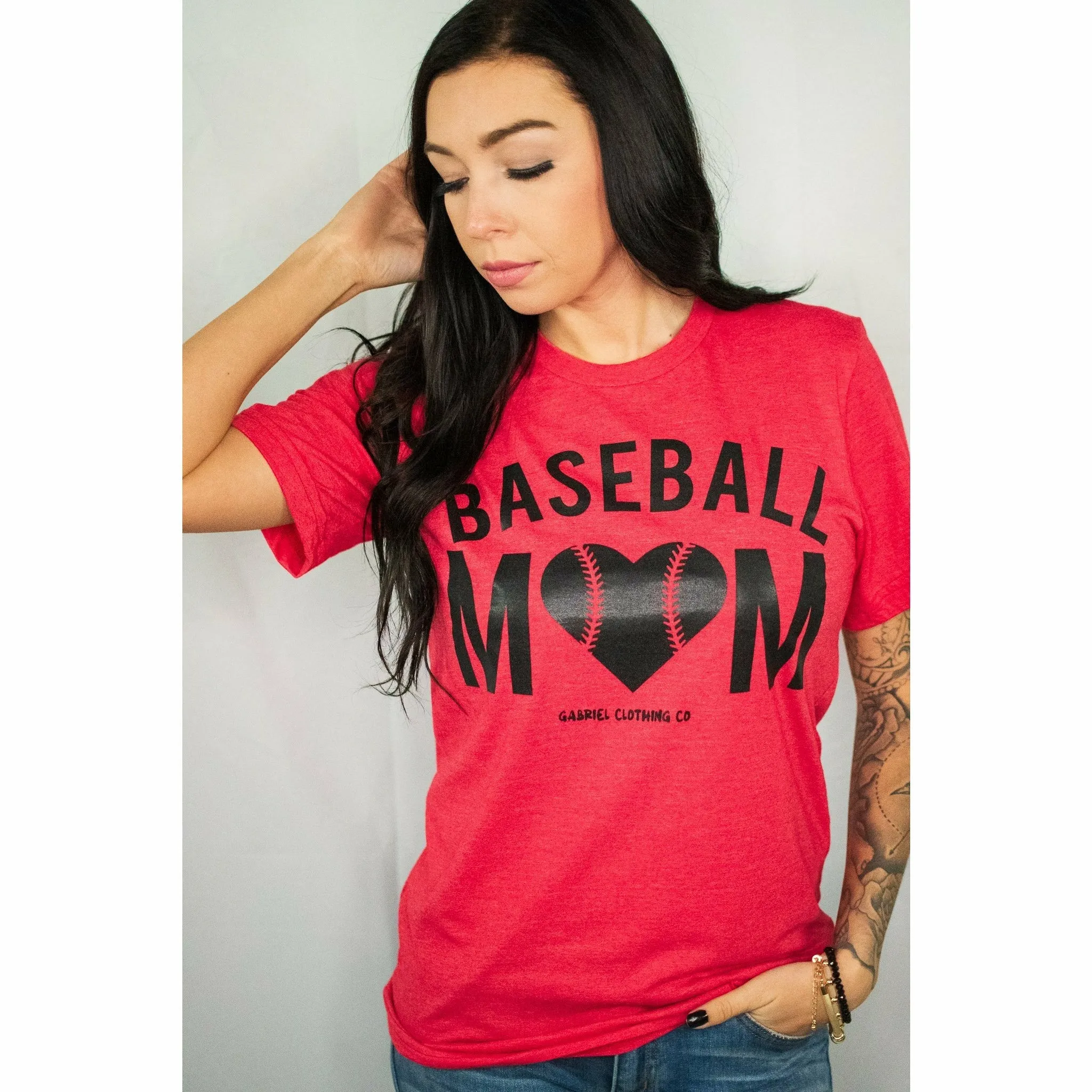 Baseball Mom tee