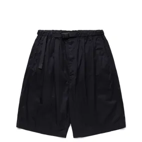 BELTED SHORTS NAVY | Bodega