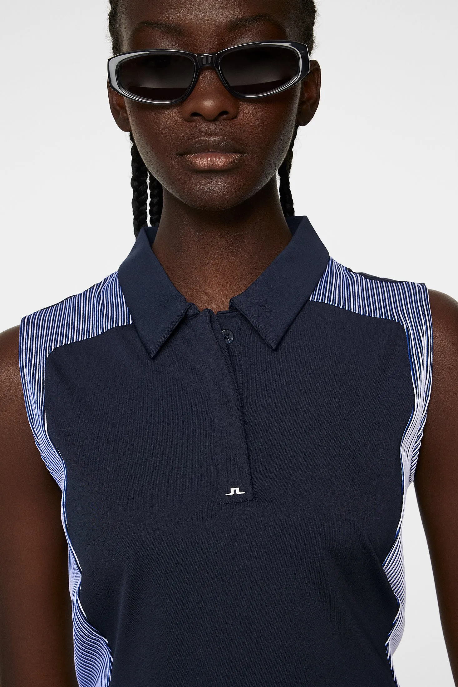 Betsy Sleeveless Polo / JL Navy