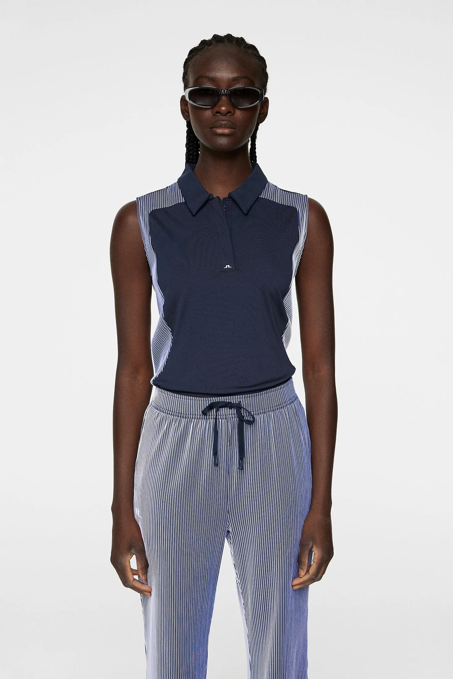 Betsy Sleeveless Polo / JL Navy