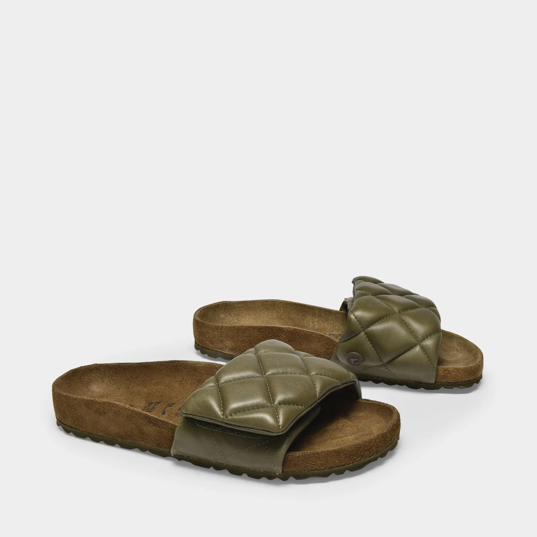 Birkenstock  1774 Sandals in Khaki Paded Leather