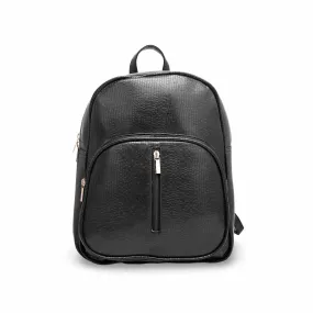 Black Casual BackPack P47440