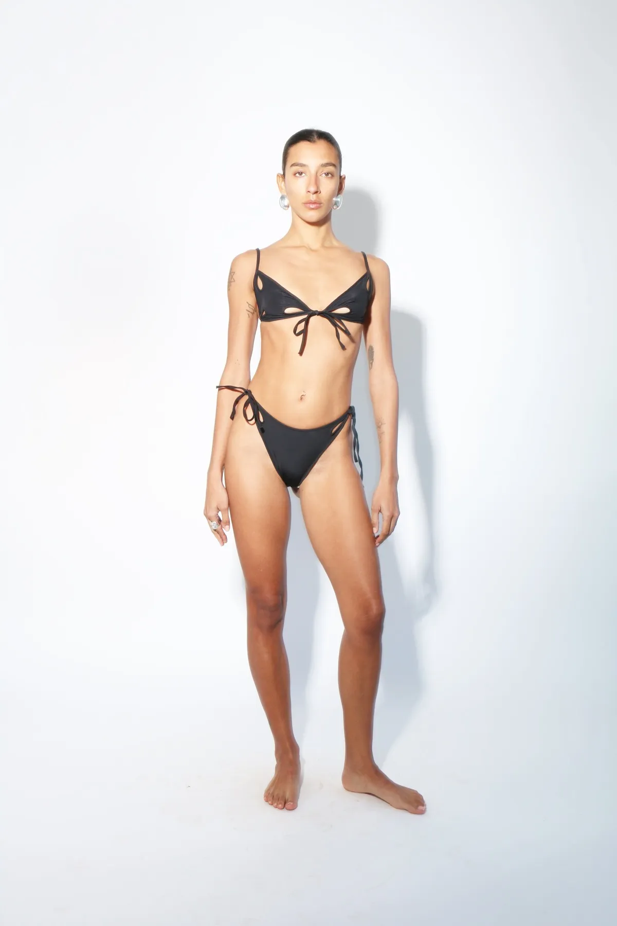 Black Chilla Bikini Top - Black