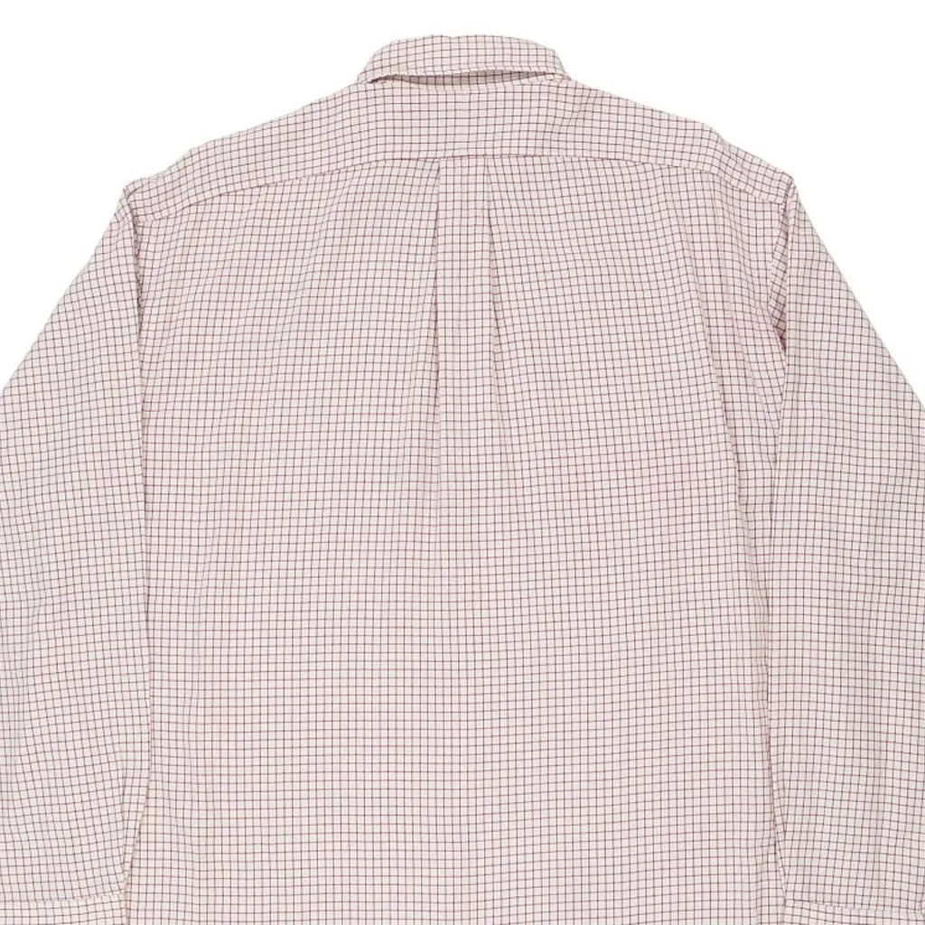 Blake Ralph Lauren Golf Checked Shirt - Large White Cotton