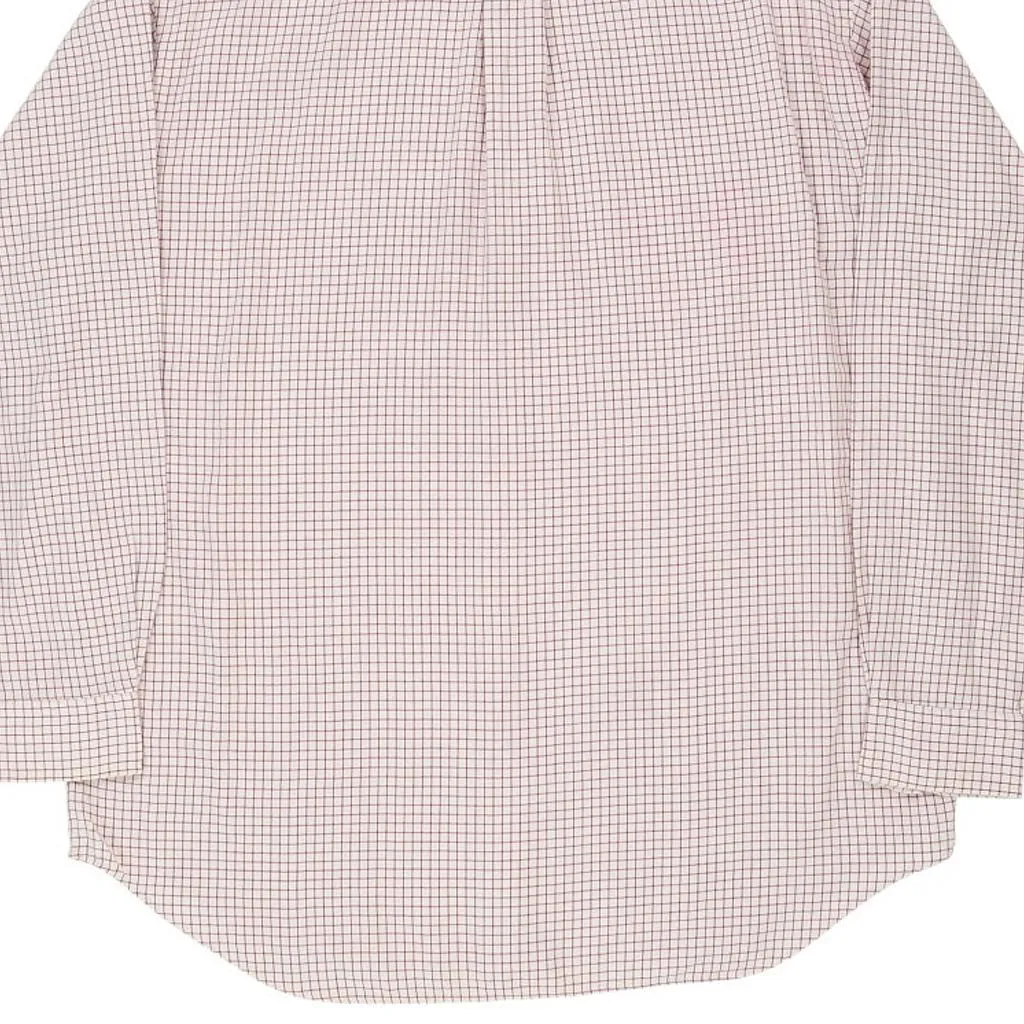 Blake Ralph Lauren Golf Checked Shirt - Large White Cotton