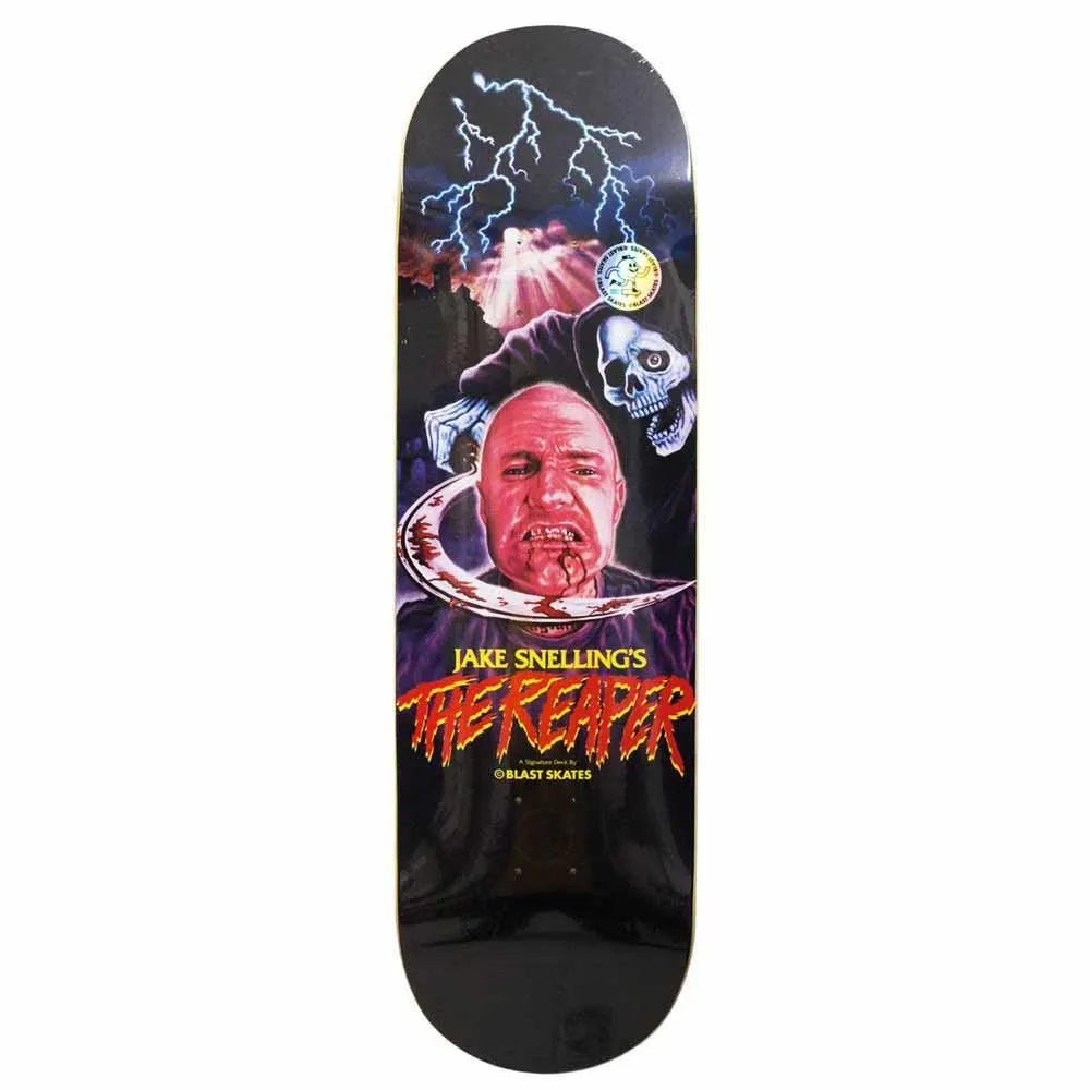 Blast Skates Jake Snelling The Reaper Popsicle Skateboard Deck 9