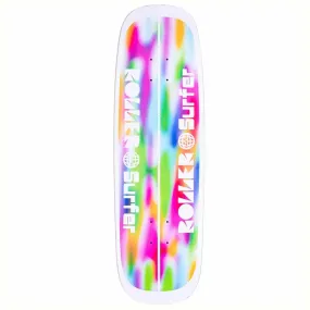 Blast Skates Koppl Roller Earth Surfer Skateboard Deck White 9.25