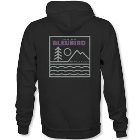 Bleubird Unisex Campout Pullover Hoodie - Black