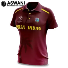 BLK West Indies Womens Cricket Shirt, Windies One Day ODI World Cup 2019