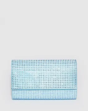 Blue Kira Clutch Bag