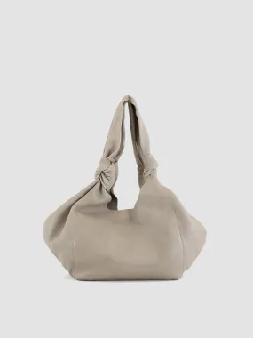 BOLINA 17 - Taupe Leather Shoulder Bag