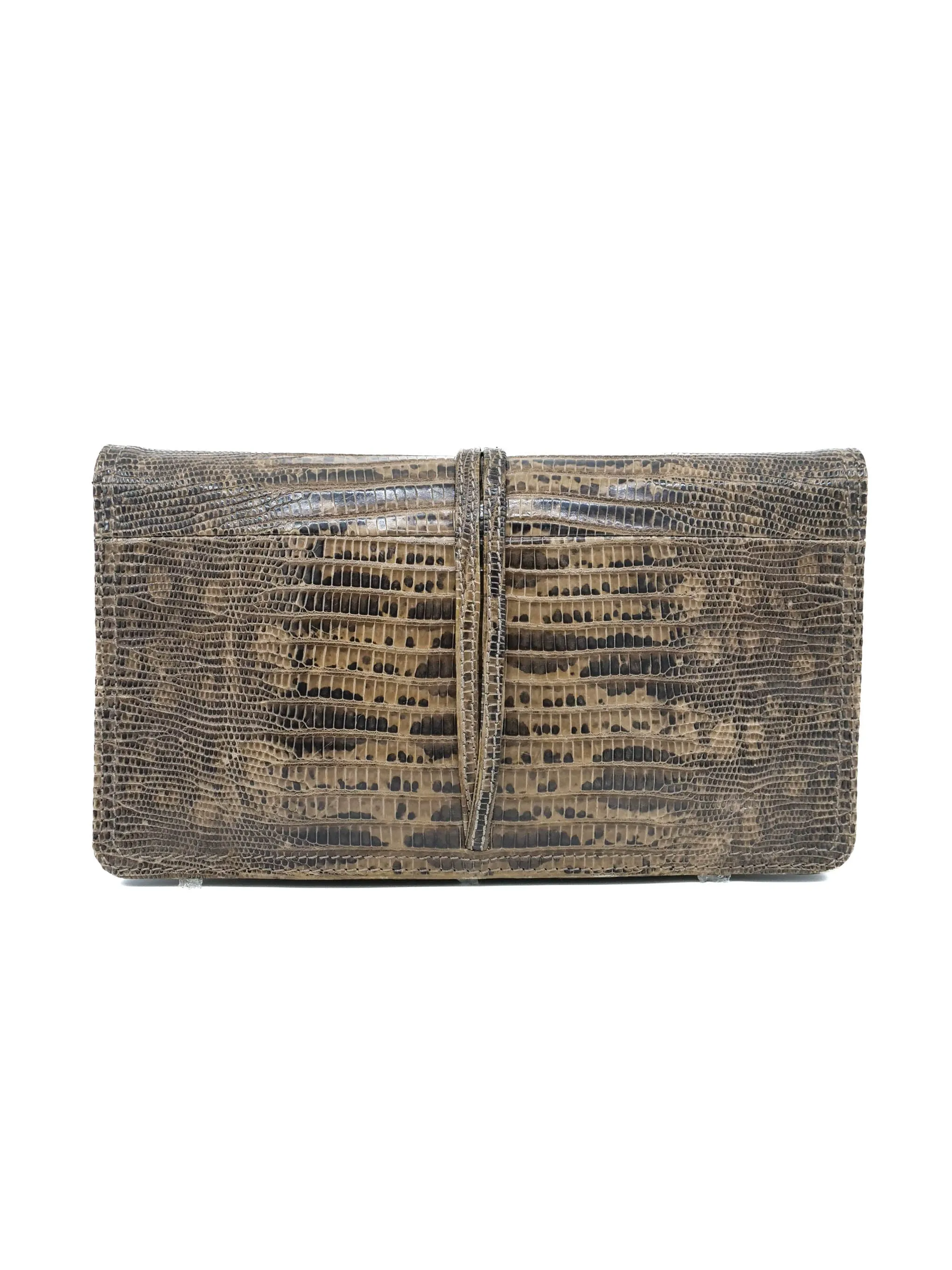 Bottega Veneta Lizard Clutch