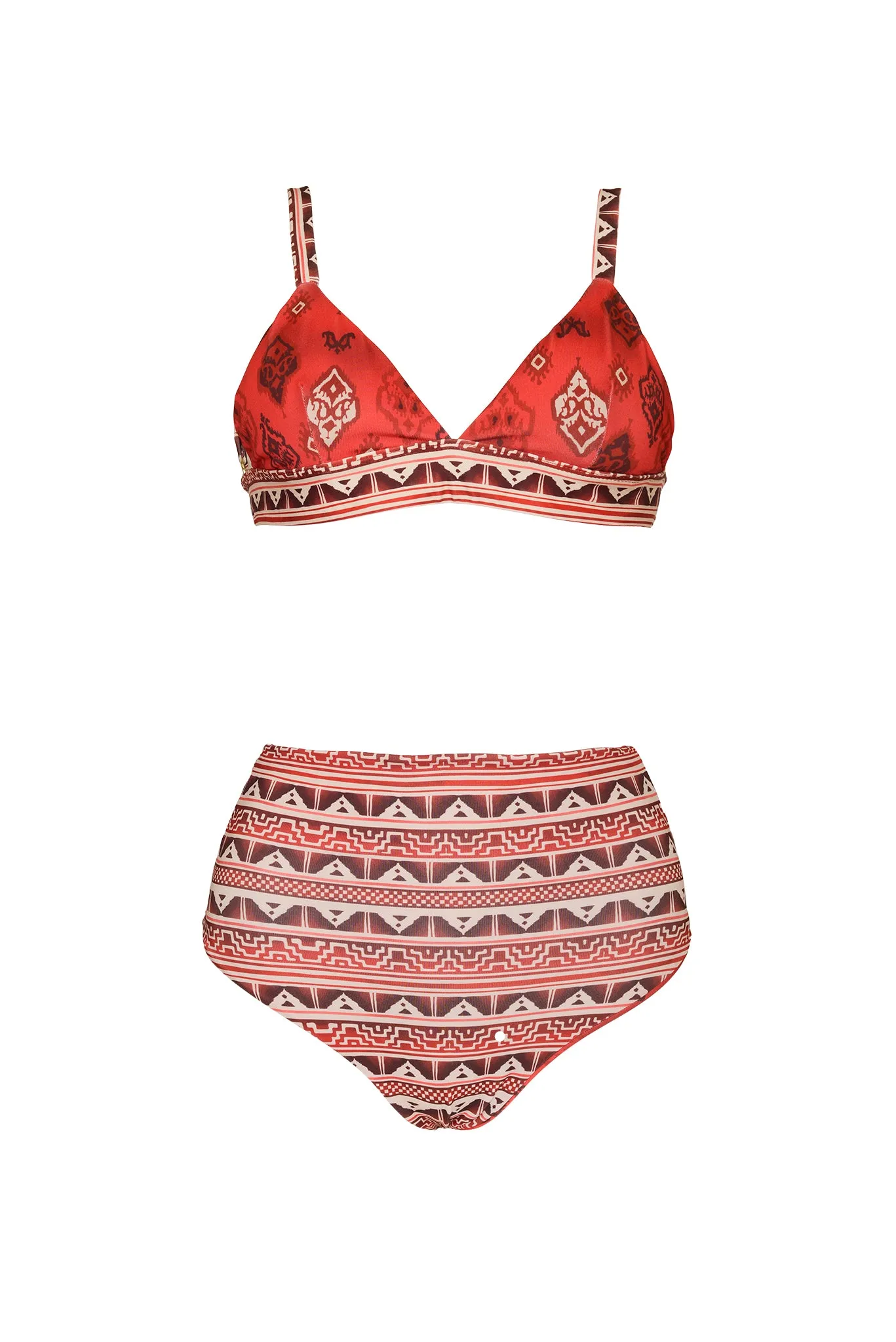 Bottom De Bikini Rose Amuleto