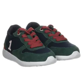 Boys Blue & Green Trainers 