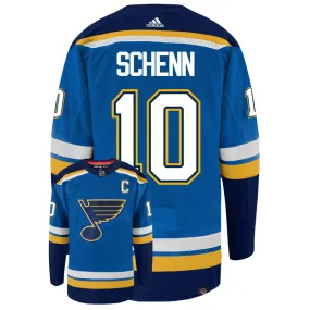 Brayden Schenn St Louis Blues Adidas Primegreen Authentic NHL Hockey Jersey     